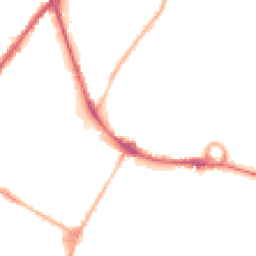 Night-time road noise heatmap for DE14 1ET