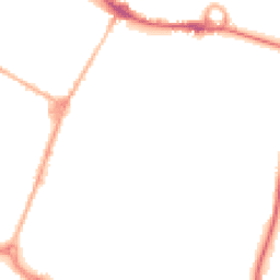 Night-time road noise heatmap for DE14 1JN