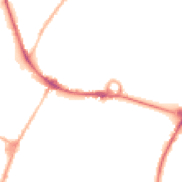 Night-time road noise heatmap for DE14 1NG