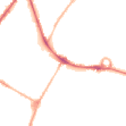 Night-time road noise heatmap for DE14 1PG