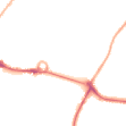 Night-time road noise heatmap for DE14 1TD