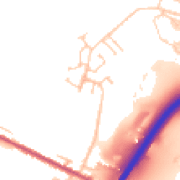 Daytime road noise heatmap for DE14 2BT