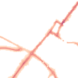 Night-time road noise heatmap for DE14 2DX