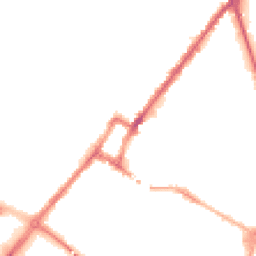 Night-time road noise heatmap for DE14 2EU