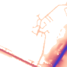 Daytime road noise heatmap for DE14 2FX