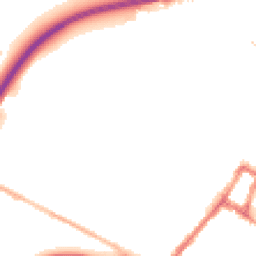 Night-time road noise heatmap for DE14 2HQ