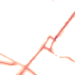 Night-time road noise heatmap for DE14 2JH