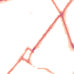 Night-time road noise heatmap for DE14 2NL