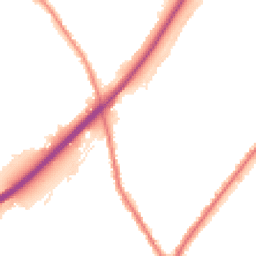 Night-time road noise heatmap for DE14 2RS
