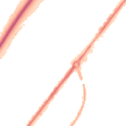 Night-time road noise heatmap for DE14 2SX