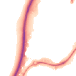 Night-time road noise heatmap for DE14 2WD