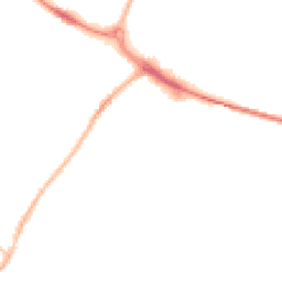 Night-time road noise heatmap for DE14 3AN