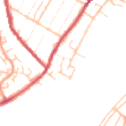 Daytime road noise heatmap for DE14 3BE