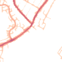 Daytime road noise heatmap for DE14 3DH