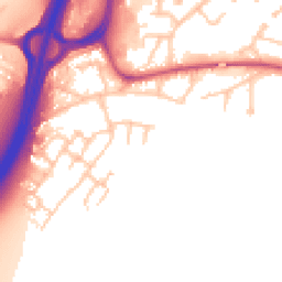 Daytime road noise heatmap for DE14 3FG