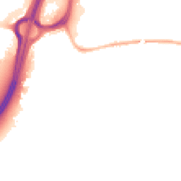 Night-time road noise heatmap for DE14 3FG