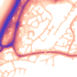 Daytime road noise heatmap for DE14 3GU