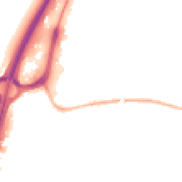 Night-time road noise heatmap for DE14 3HS
