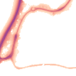 Night-time road noise heatmap for DE14 3JB