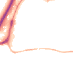 Night-time road noise heatmap for DE14 3JH
