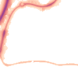 Night-time road noise heatmap for DE14 3JQ