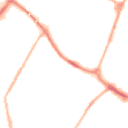 Night-time road noise heatmap for DE14 3LF