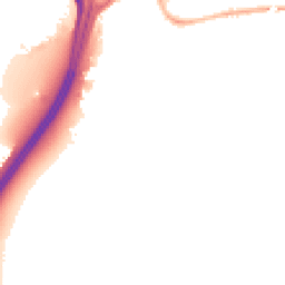 Night-time road noise heatmap for DE14 3UG