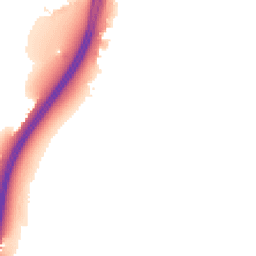 Night-time road noise heatmap for DE14 3UP