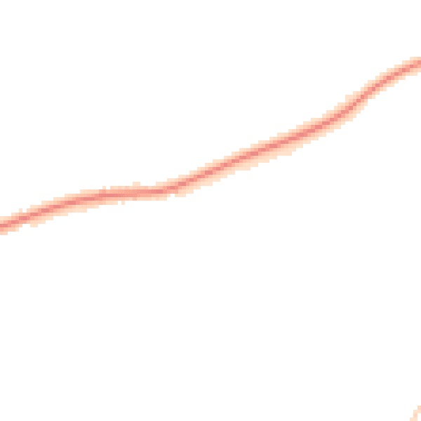 Night-time road noise heatmap for DE21 2AJ