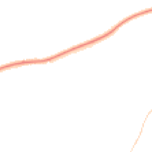 Night-time road noise heatmap for DE21 2AN