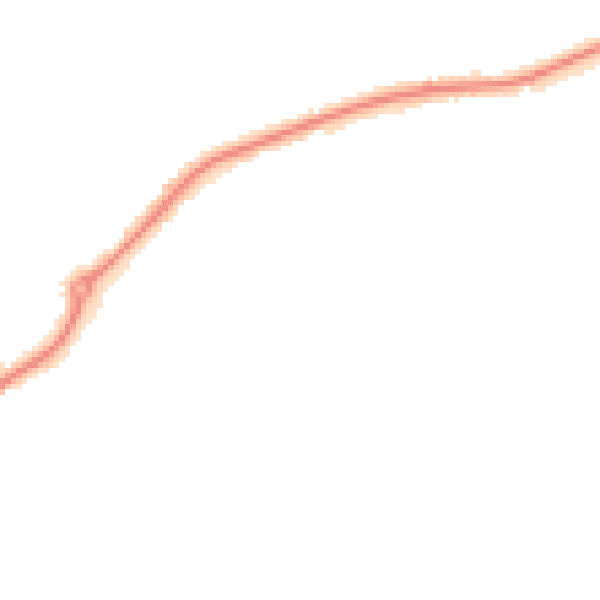 Night-time road noise heatmap for DE21 2BX