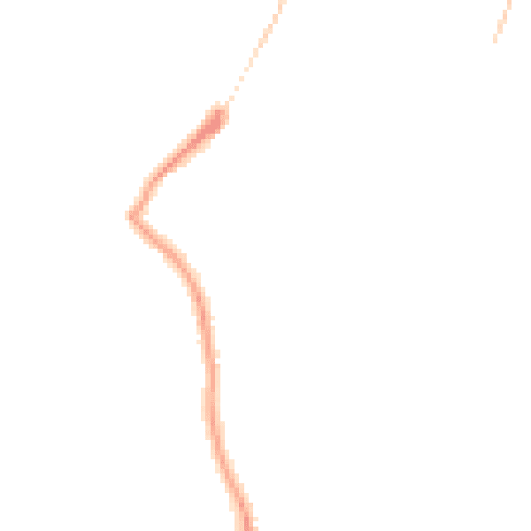 Night-time road noise heatmap for DE21 2BY