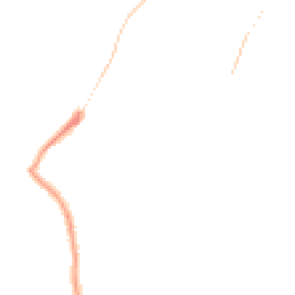 Night-time road noise heatmap for DE21 2DF