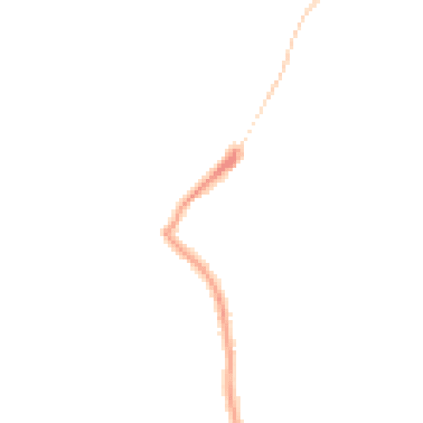 Night-time road noise heatmap for DE21 2SP