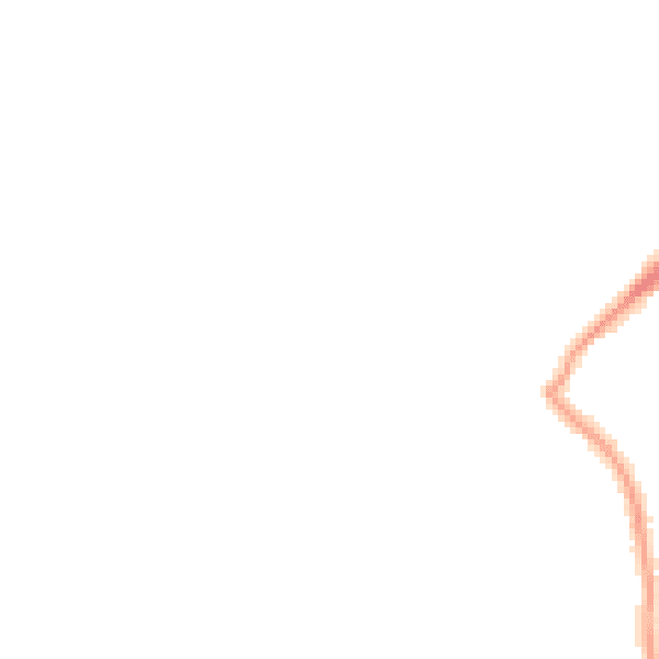 Night-time road noise heatmap for DE21 2UZ