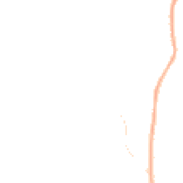 Night-time road noise heatmap for DE21 5DS