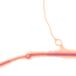 Night-time road noise heatmap for DE3 0AE