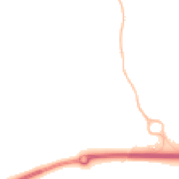 Night-time road noise heatmap for DE3 0AF
