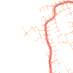 Daytime road noise heatmap for DE3 0AL