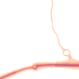 Night-time road noise heatmap for DE3 0AP