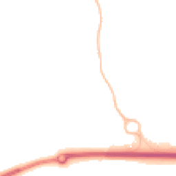 Night-time road noise heatmap for DE3 0AR
