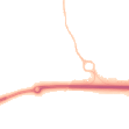 Night-time road noise heatmap for DE3 0AW