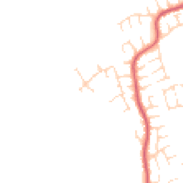 Daytime road noise heatmap for DE3 0BE