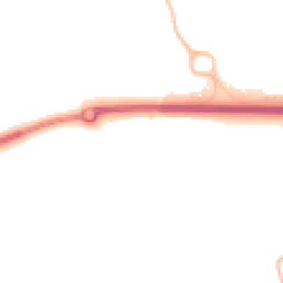 Night-time road noise heatmap for DE3 0BY