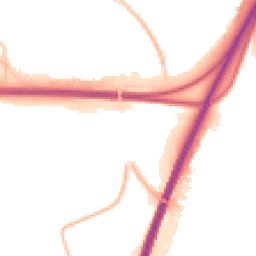 Night-time road noise heatmap for DE3 0DH