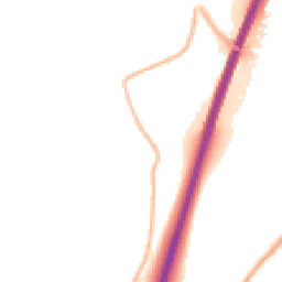 Night-time road noise heatmap for DE3 0DJ