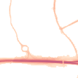 Night-time road noise heatmap for DE3 0DL