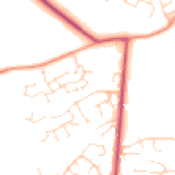 Daytime road noise heatmap for DE3 0FH