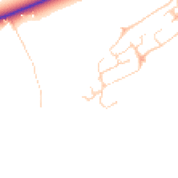 Daytime road noise heatmap for DE3 0UT