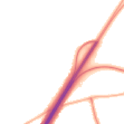 Night-time road noise heatmap for DE3 9DU